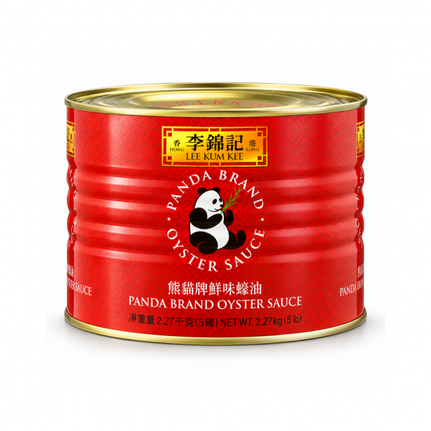 李錦記熊貓牌蠔油 2.27kg × 6桶／箱