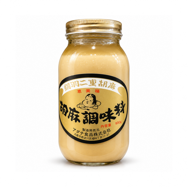 日本惠美福胡麻醬 900g × 12罐／箱