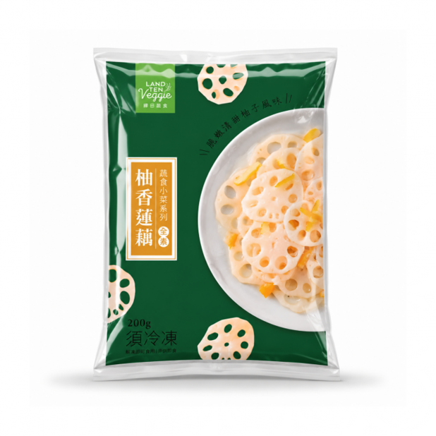 （全素）柚香蓮藕 1kg × 12包／箱