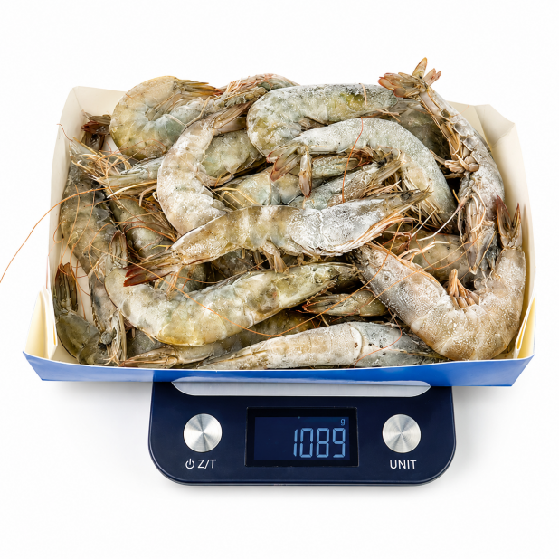 冷凍生白蝦 20-30隻(1kg)