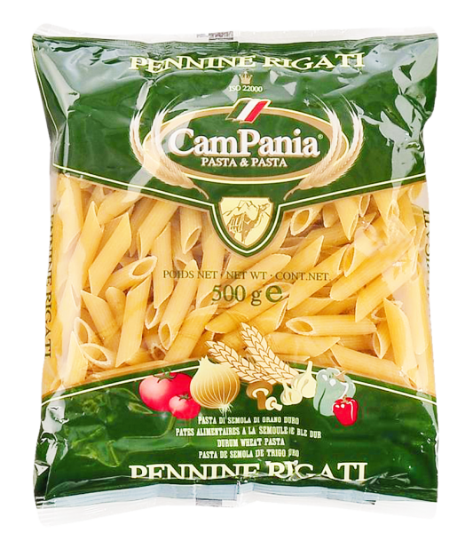 CAMPANIA斜管麵(500G/包)