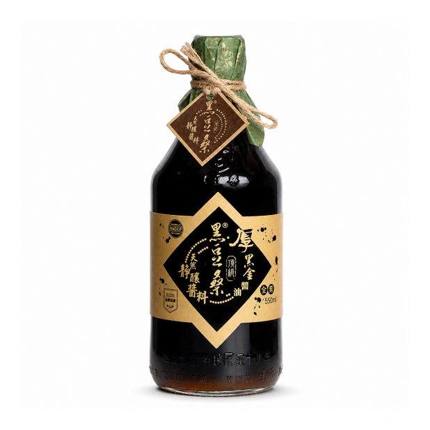 黑豆桑無麥麩醬油（550ml／瓶）