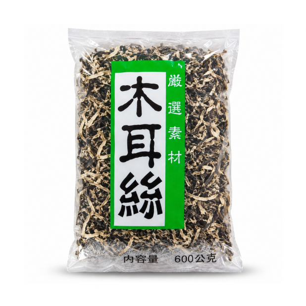 黑木耳絲（600g／包）