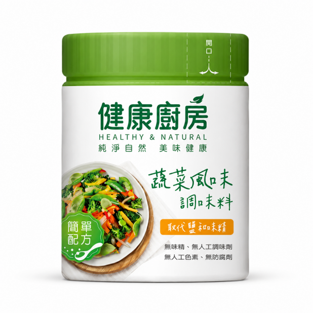 味全健康廚房蔬菜風味調味料（100g／罐）