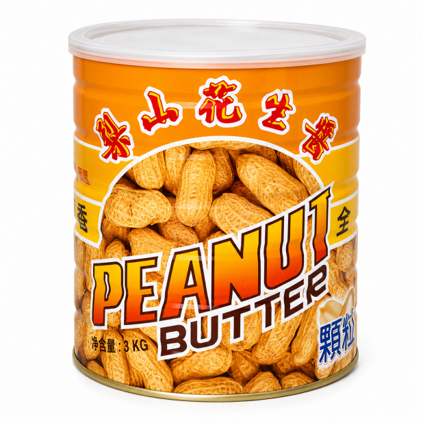 梨山花生醬-顆粒(2.8KG)