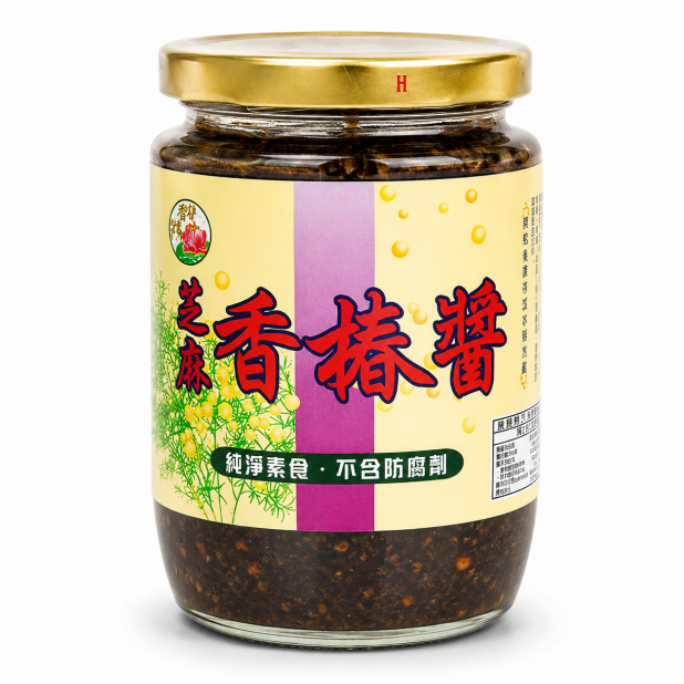 芝麻香椿醬（360g／罐）