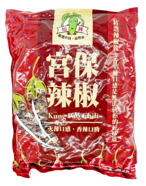 松井辣椒干(切) 600g/包