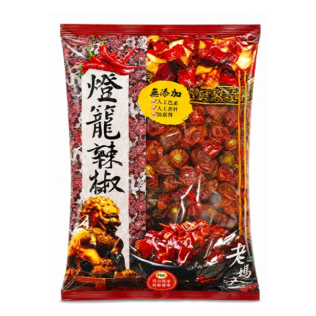 老媽子辣椒乾-條狀(600g/包)