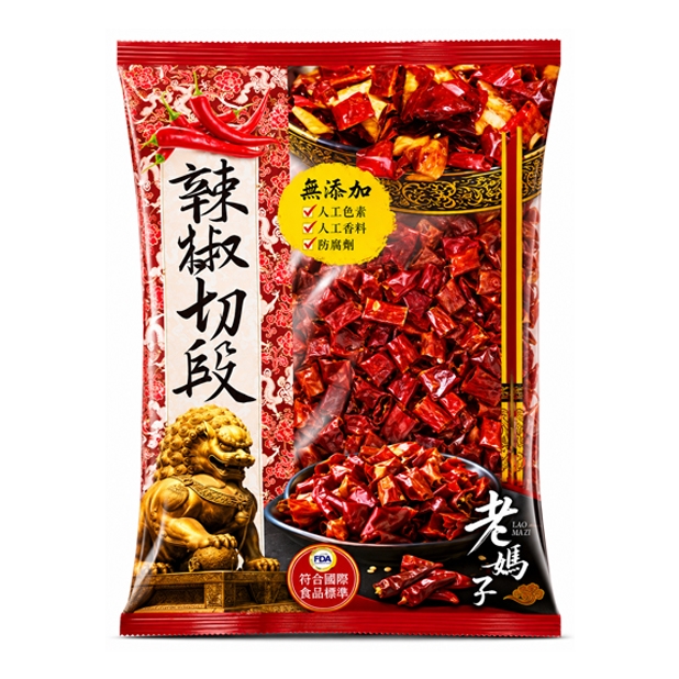老媽子辣椒乾-切-大片(600g/包)