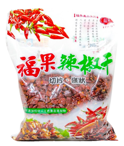福果辣椒乾-切(600g/包)