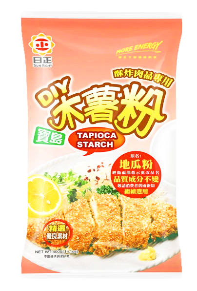 日正木薯粉(400g/包)<預購商品無現貨，需預訂5個工作天>