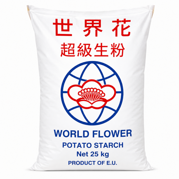 太白粉-世界花(25kg/袋)