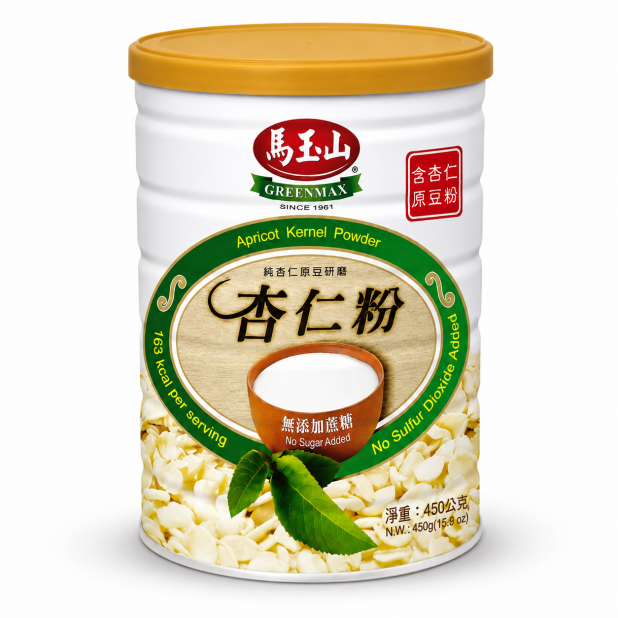 馬玉山杏仁粉-無糖（450g／罐）