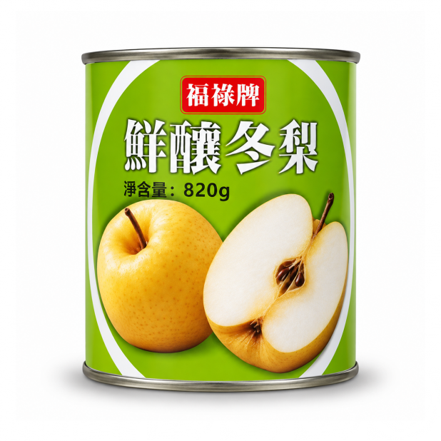 福祿鮮釀冬梨（820g／罐）
