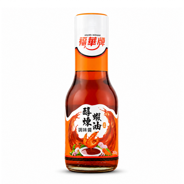 福華醇煉蝦油（300g／罐）