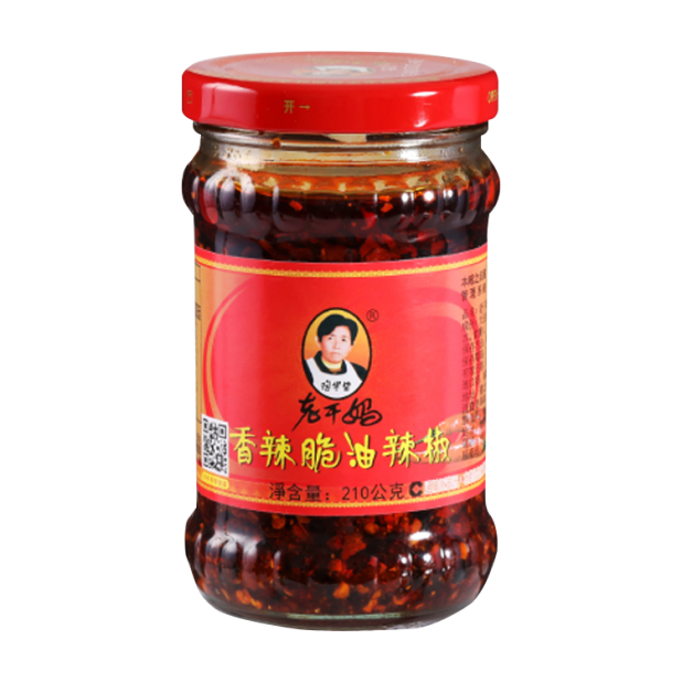老乾媽香辣脆油辣椒醬(210g/罐)