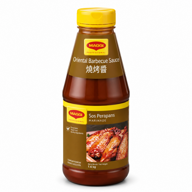 美極辣味燒烤醬（1.2Kg／罐）