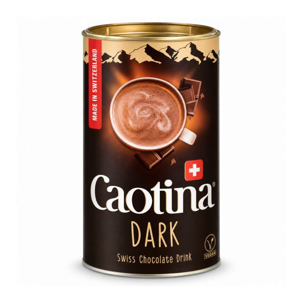 Caotina 可提娜頂級瑞士黑巧克力粉（500g／罐）