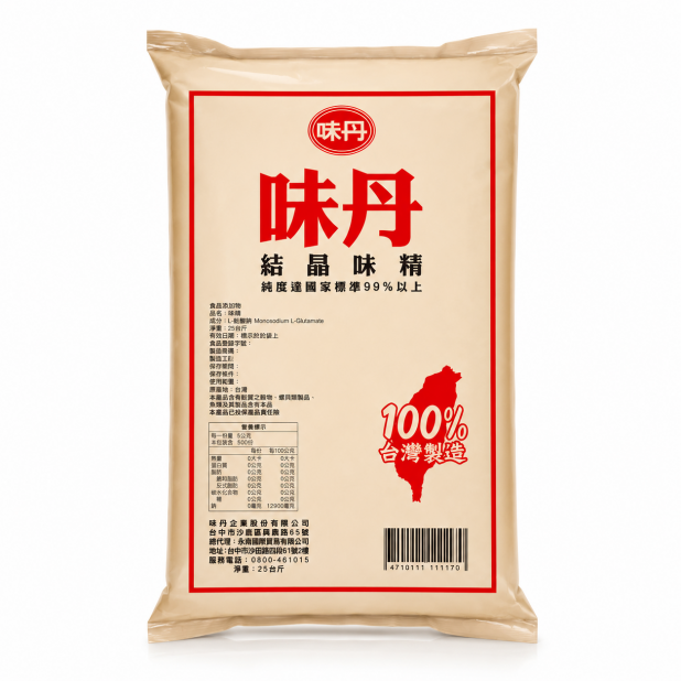 味丹雙喜味素(25kg/袋)
