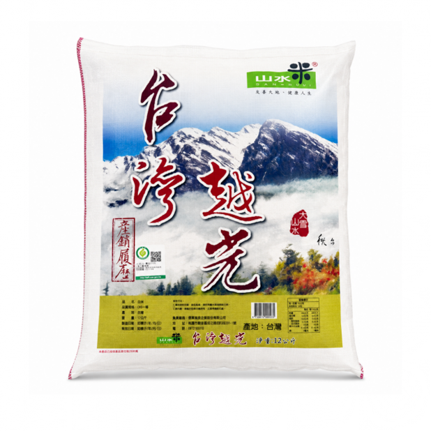 台灣越光米（12Kg／袋）