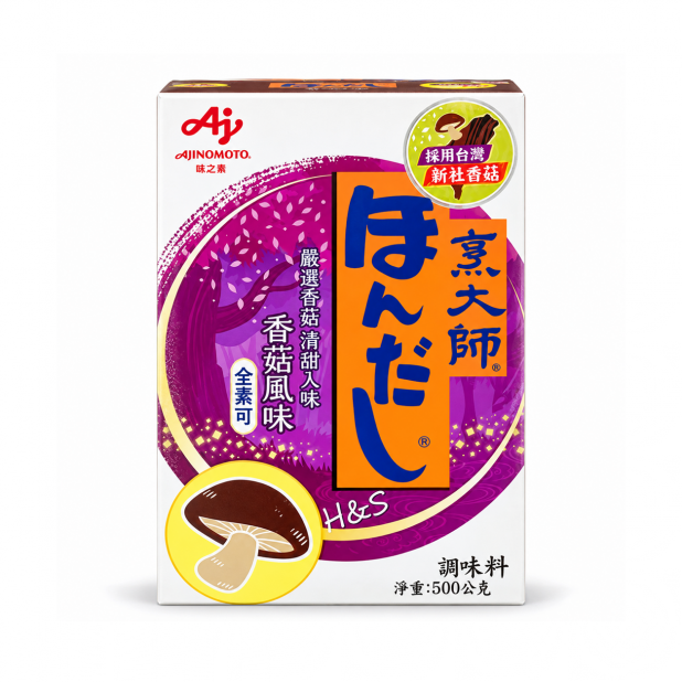 烹大師香菇風味調味料（500g／盒）