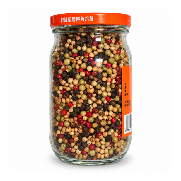 美廚彩色胡椒粒（220g／罐）
