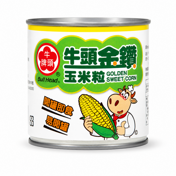 牛頭牌金鑽玉米粒易開罐（340g／罐）