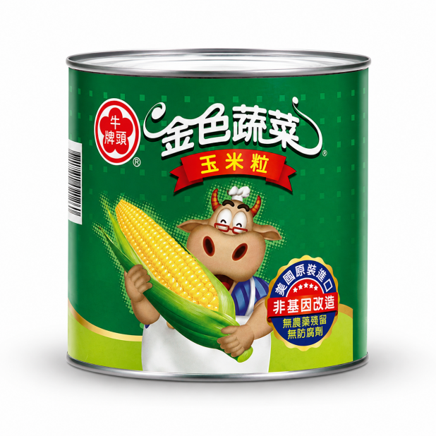 牛頭牌金色蔬菜玉米粒（2.1kg／桶）