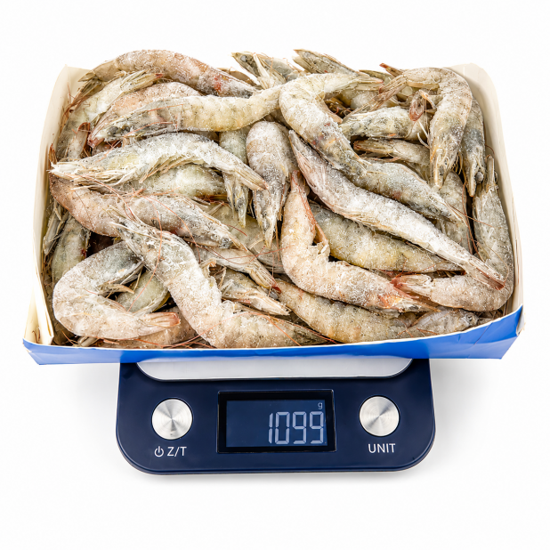 冷凍生白蝦 50-60隻(1kg)