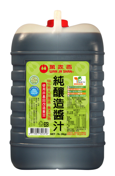(綠標)萬家香純釀造醬汁(6KG*4桶/箱)<需整箱出貨不散出>
