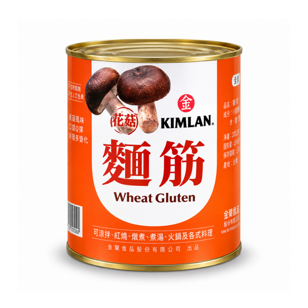 金蘭香菇麵筋（3Kg／桶）