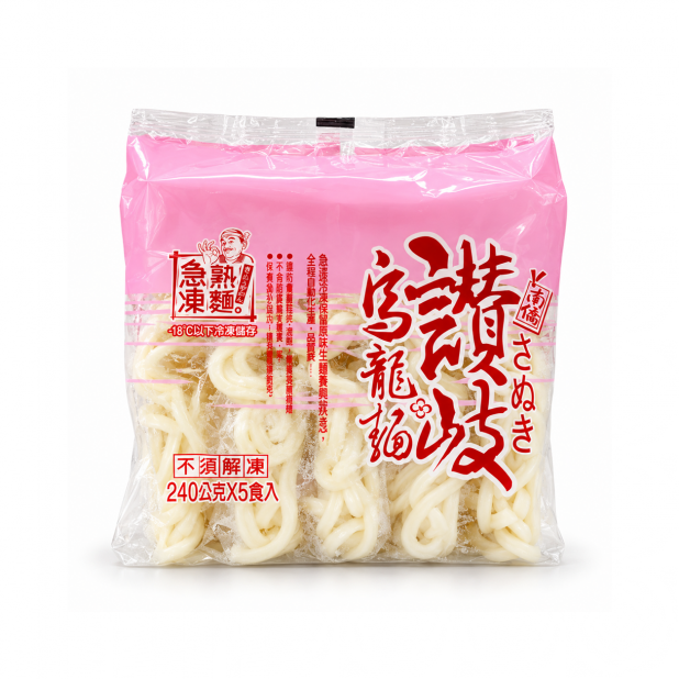 南僑讚岐烏龍麵（240g*5片*6包／箱）