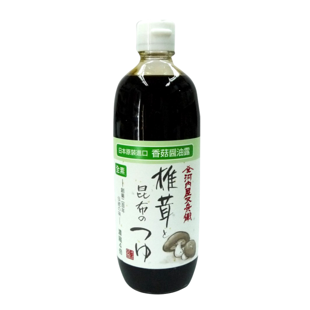 香菇昆布醬油(素)-500ml