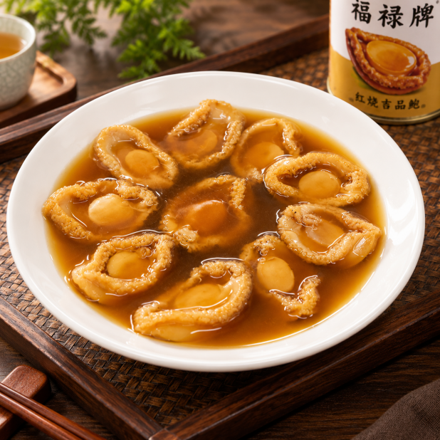 福祿紅燒鮑魚 #10粒