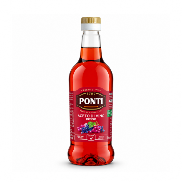 Ponti 紅酒醋（500ml／瓶）