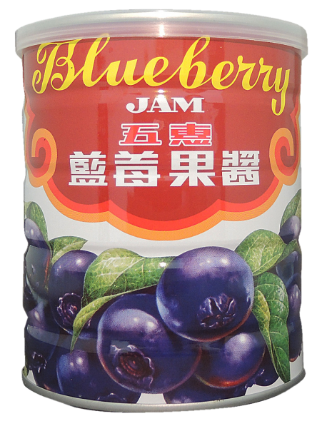 五惠藍莓果醬-抹醬900g/罐