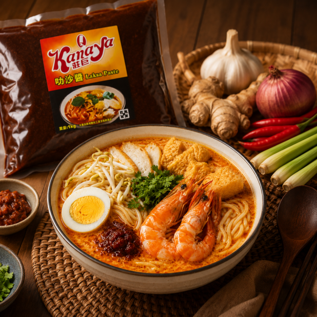 莊巨叻沙湯底LAKSA（1Kg／包）