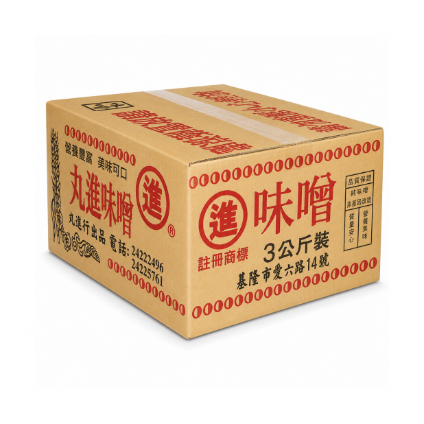 丸進味噌(9KG/箱)