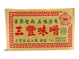 三豐粗味噌(3kg/箱)