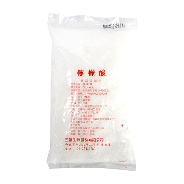 三福 檸檬酸(450g/包)
